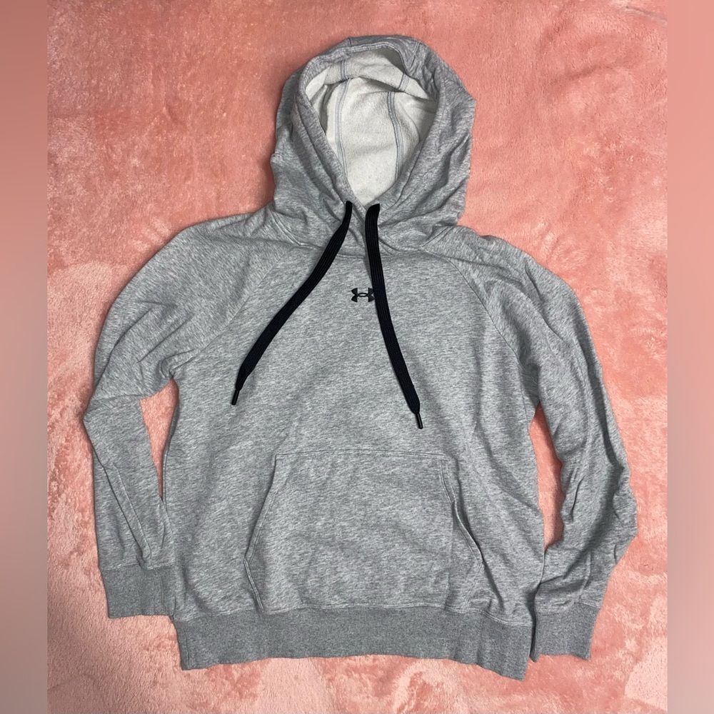 Under Armour Loose Hoodie, Size Small, Gray